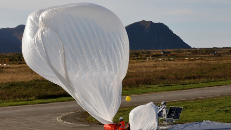 Raven Industries launches a high altitude balloon 