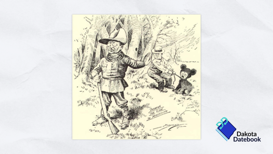 A 1902 political cartoon in The Washington Post spawned the 'teddy bear' name.