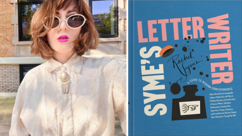 Rachel Syme is the author of "Syme's Letter Writer: A Guide to Modern Correspondence About (Almost) Every Imaginable Subject of Daily Life, with Odes to Desktop Ephemera and Selected Letters of Famous Writers."