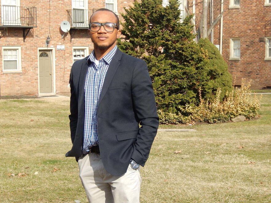 Olutosin Oduwole at his home in New Jersey in 2016.