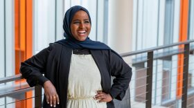 Halima Hamud has been awarded the prestigious Harry S. Truman Scholarship for her tremendous academic success and leadership accomplishments. Hamud will graduate with a Bachelor of Science in Political Science degree in May 2022 and is Boise State's fifth Truman scholar, Photo by Priscilla Grover