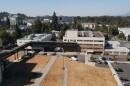 Drone footage of the University District site.