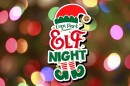 a graphic shows an elf covered by the words "Oven Park Elf Night"