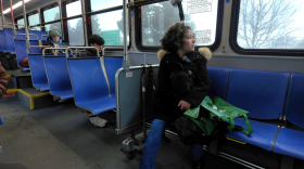 Vivian Skipper quit a part-time job after RIPTA discontinued Sunday bus service on her route.