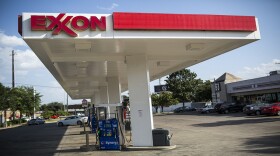 The Exxon gas station at S. Congress and Ben White Blvd. in Austin on July 25, 2017. 