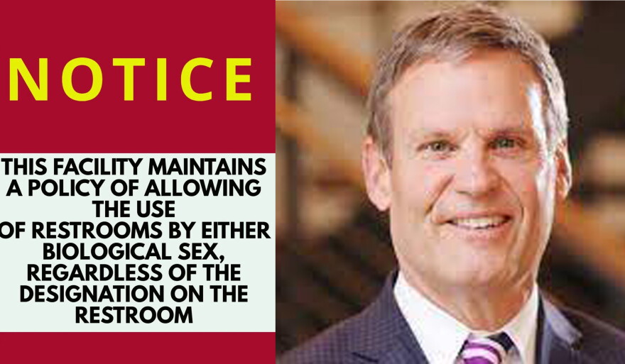 Private business owners in Memphis are considering whether or not signage approved by Gov. Bill Lee is necessary to protect Republicans from sharing restrooms with transgender individuals.
