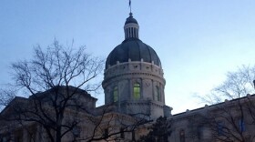 The Indiana Statehouse.