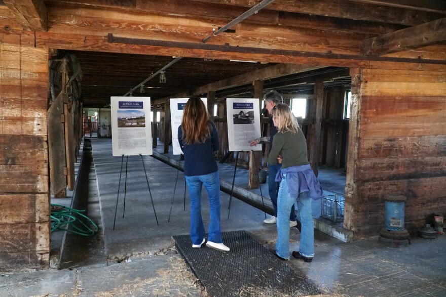 Locals learn about preservation efforts for McPolin Barn at Park City's first Historic Preservation Month celebration.