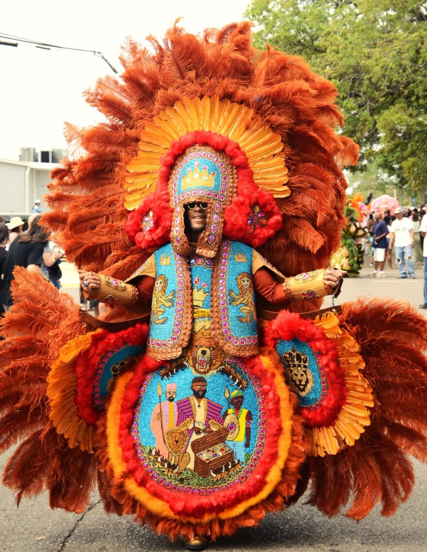 Big Chief Dow Edwards of the Timbuktu Warriors
