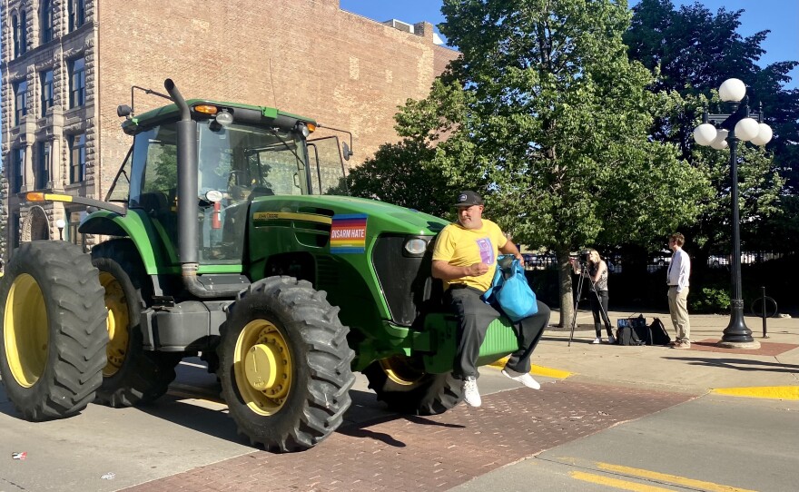 Sioux City held its first Pride parade on Thursday.