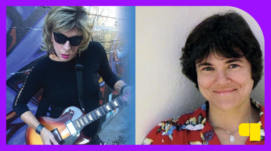 Marilyn in 2020s. Meg in early 1980s.