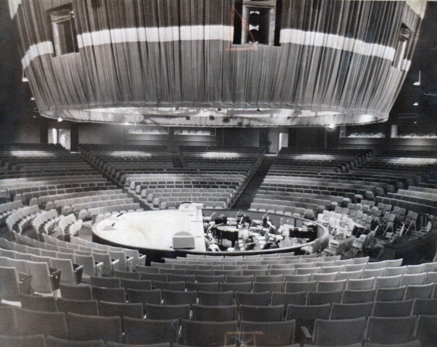 Front Row Theatre interior