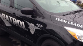 An example of a private security firm's vehicle that could be mistaken for law enforcement. The photo was submitted in testimony from the Oregon Department of Public Safety Standards and Training.