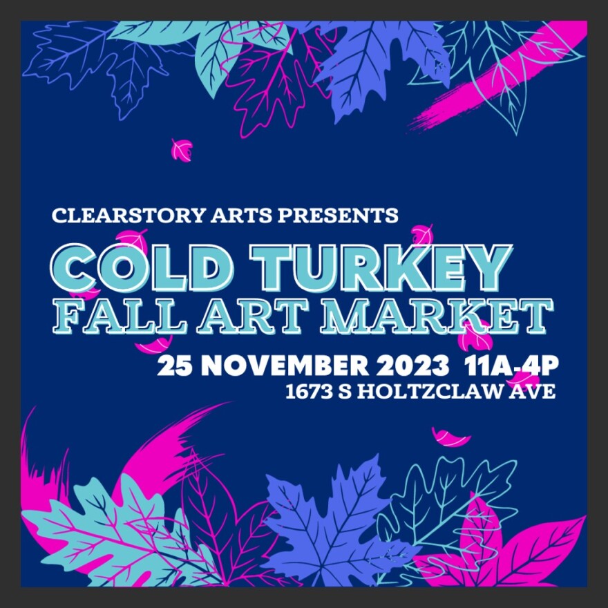 Cold Turkey Fall Art Market banner.