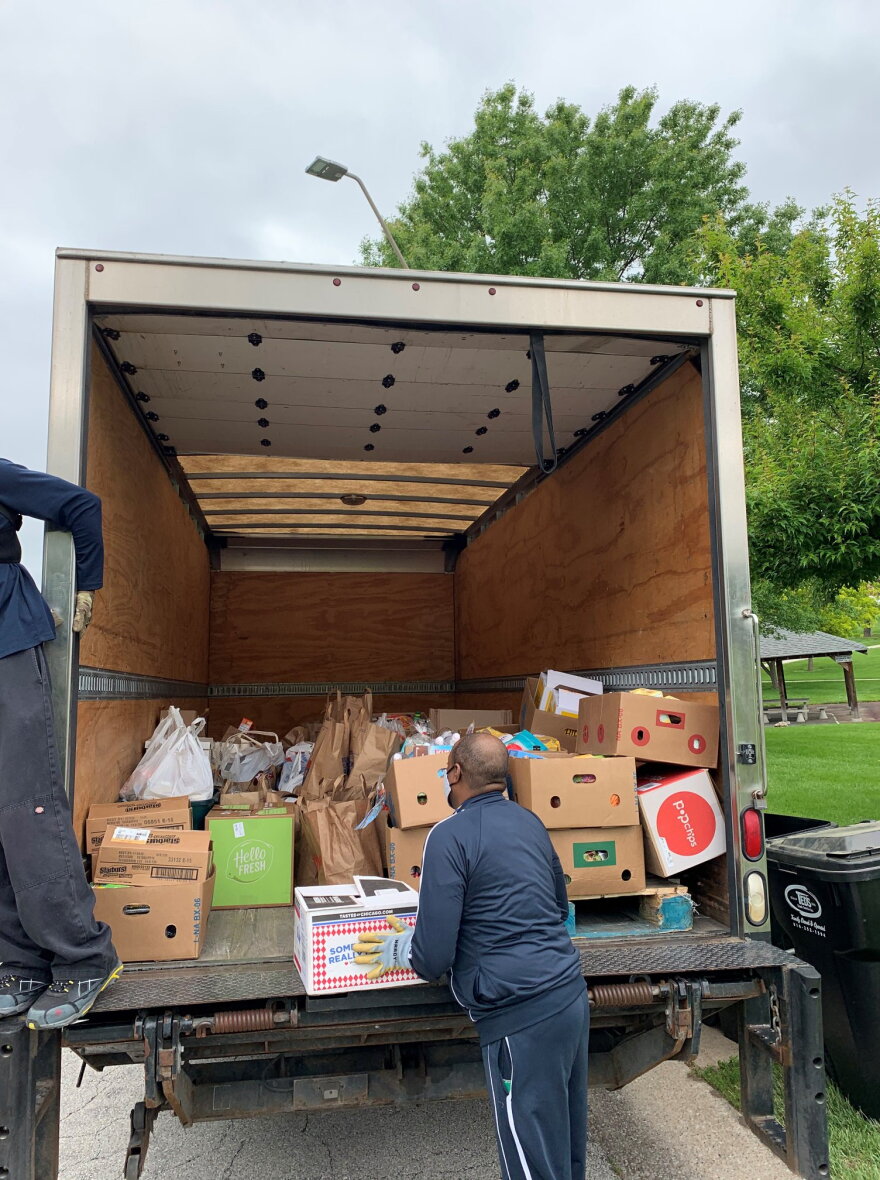 When Renee Fletcher died, her family asked for food donations in her honor. 
