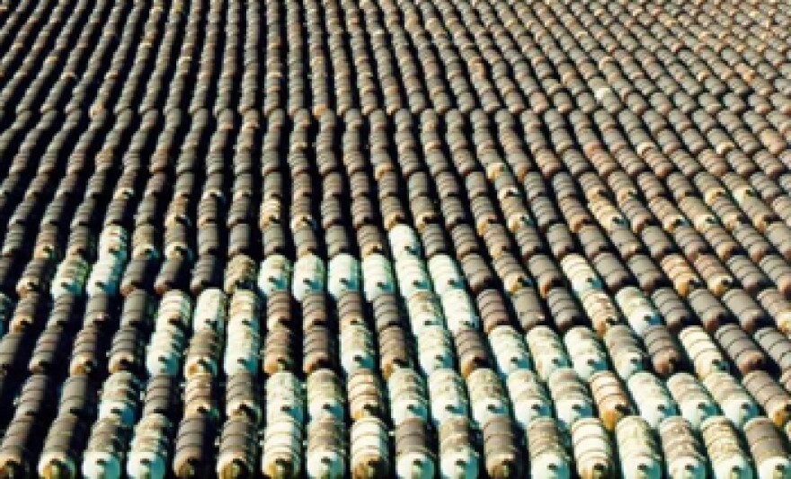 Depleted UF6 Barrels