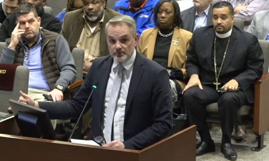 Grady Palmer, attorney representing Manning Road Development Group, said the Lake Pointe neighborhood project should "set a new standard" for rezoning processes in Suffolk.