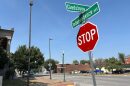 The intersection of Independence Avenue and Gladstone Boulevard in Kansas City, Missouri, is shown on Sept. 4, 2025.