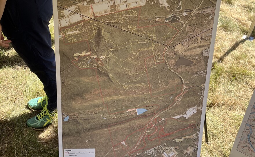 Map of the new Catawissa Recreation Area