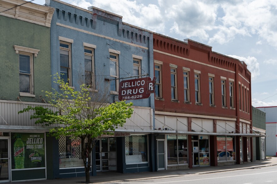 Downtown Jellico as seen on Friday, May 1, 2026.