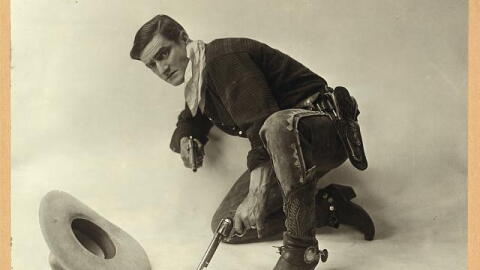 portrait of tom mix from 'mr logan, u.s.a.'
