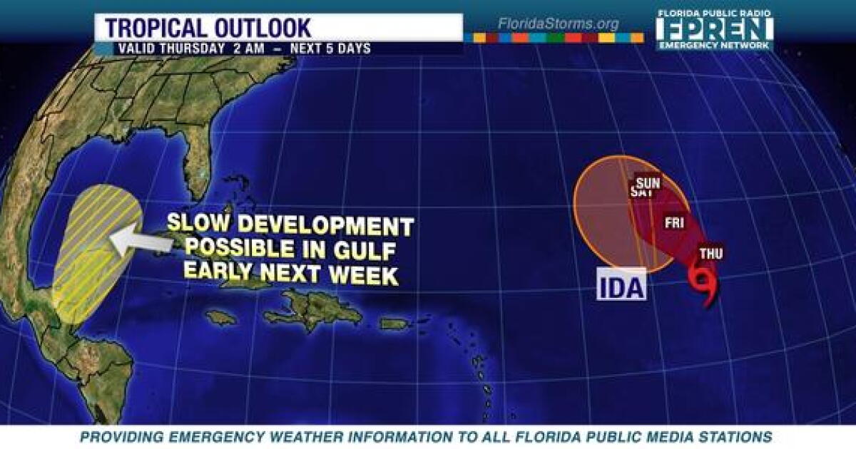 Tropical Development Possible In The Gulf Next Week | WLRN