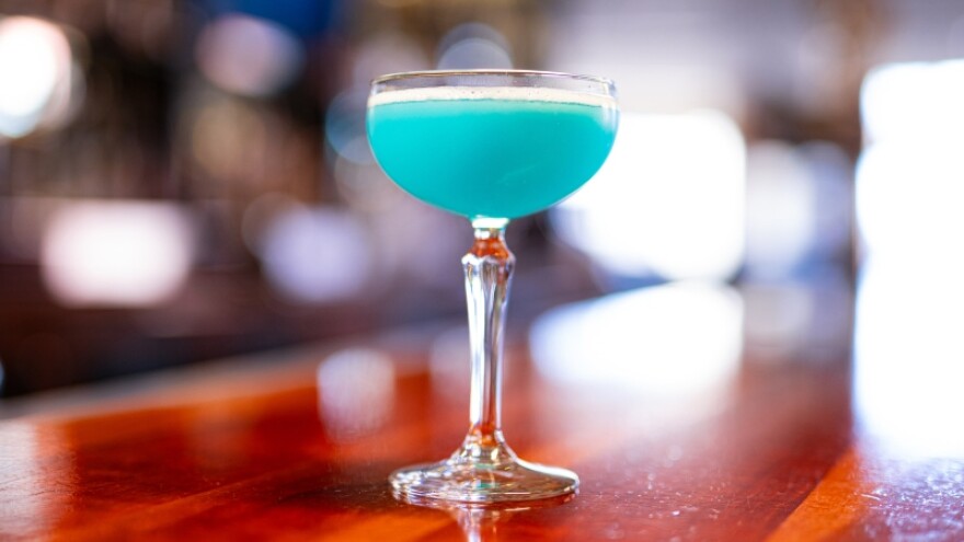 Signature cocktail for Autism Awareness Month
