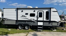 FEMA will allowing travel trailers like this one to move onto the barrier islands of Sanibel, Estero and Pine Island, a FEMA official said Tuesday.