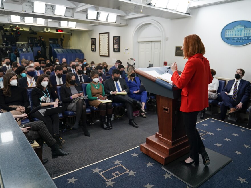 "I'm not going to ask you if the president's meeting today, or soon, with Supreme Court nominees," one reporter said. "What if I was prepared to answer it today?" Psaki teased. But — she was not.