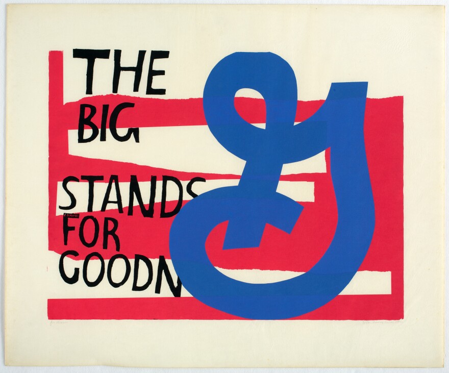 Kent's <em>for eleanor</em> (1964) plays off General Mills' slogan.