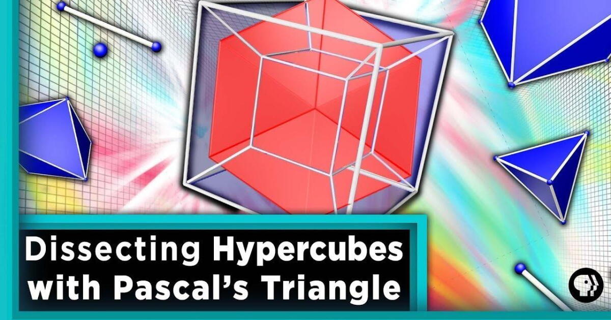 Dissecting Hypercubes with Pascal's Triangle