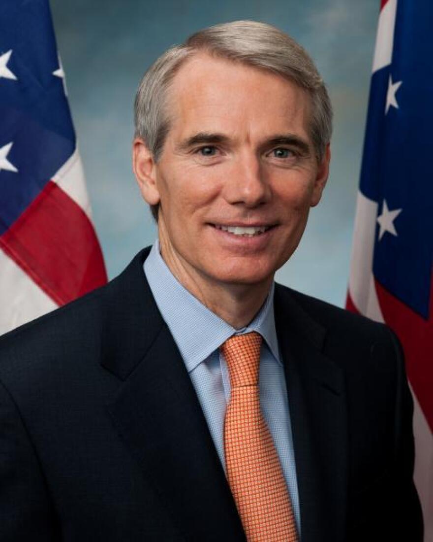 A photo of Sen. Rob Portman.