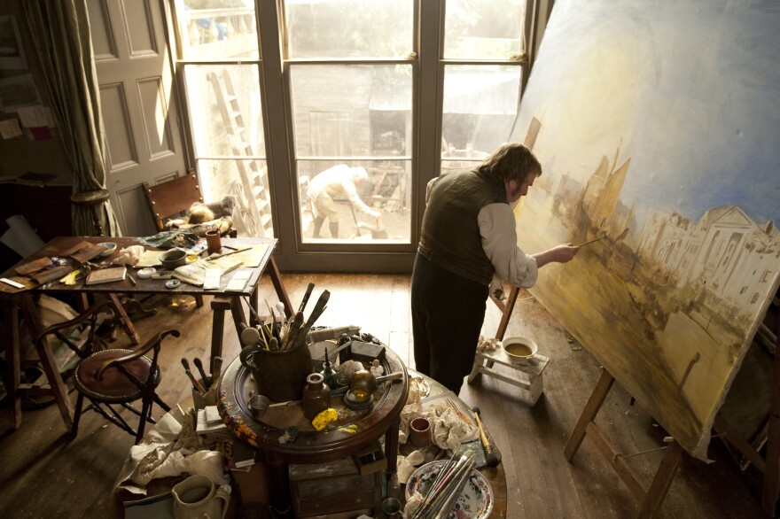 Timothy Spall took fine art lessons on and off for two years so he could correctly portray British painter J.M.W. Turner in Mike Leigh's new film <em>Mr. Turner</em>.