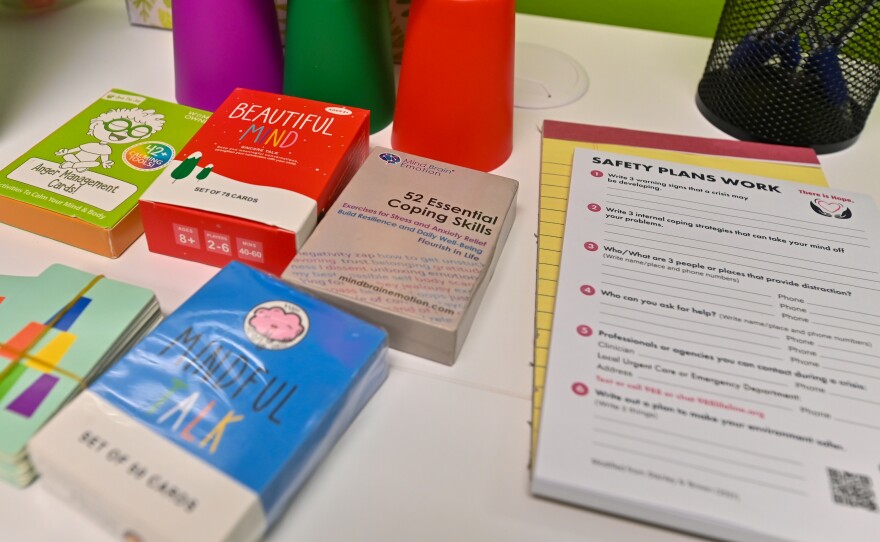 NextGen Counseling has cards and games geared toward teens.