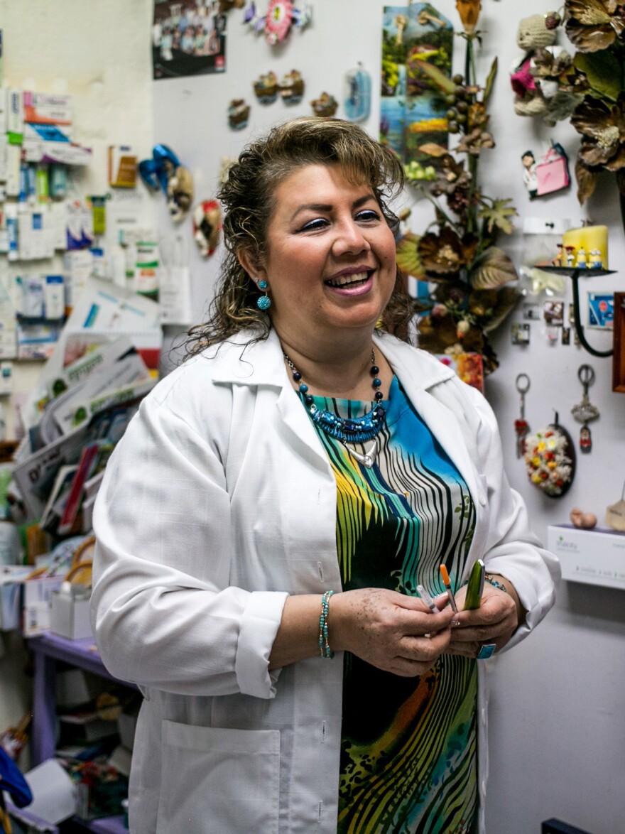 Dr. Estrella Gomez says her patients don't want to accept that they have a disease for which there is no cure. "Tell me anything but don't tell me I'm a diabetic," they say to her.