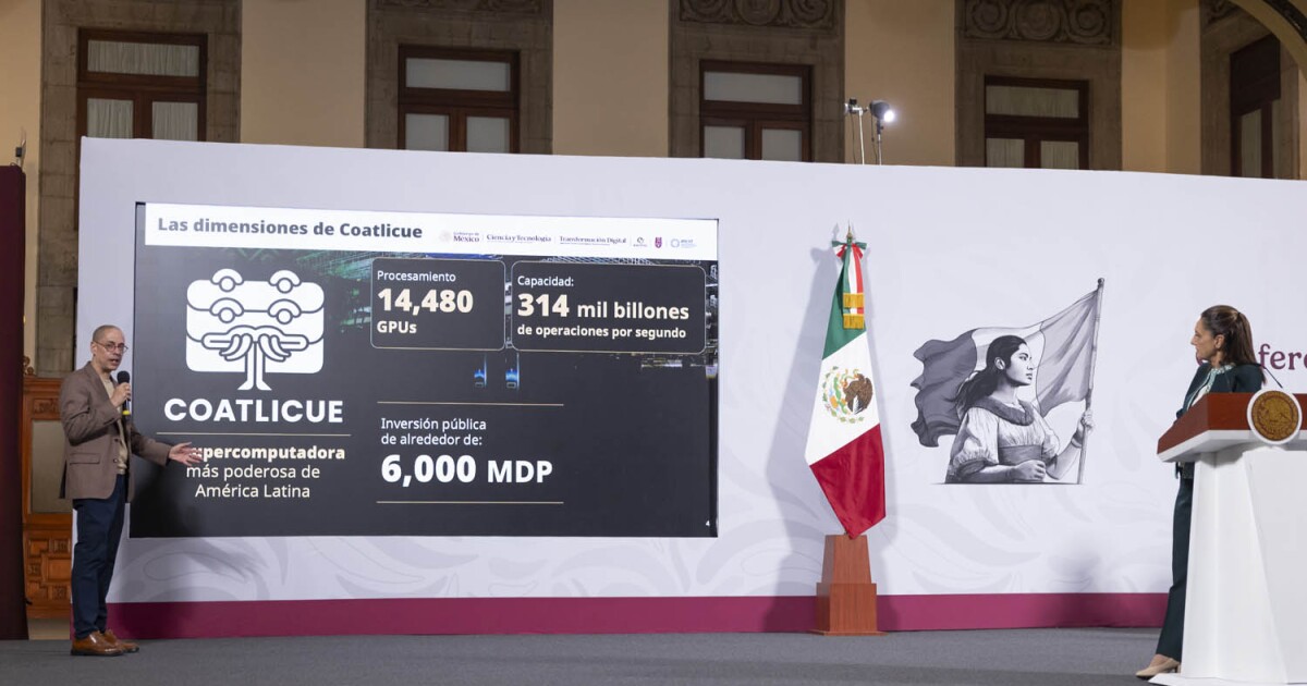 Mexico plans to build what it says will be the most powerful supercomputer in Latin America