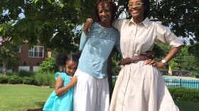 Marilyn Hack (middle) and her daughters Terez and Maliha have lived at the Villages of East Lake for 15 years. Hack was attracted by the safety and affordability.