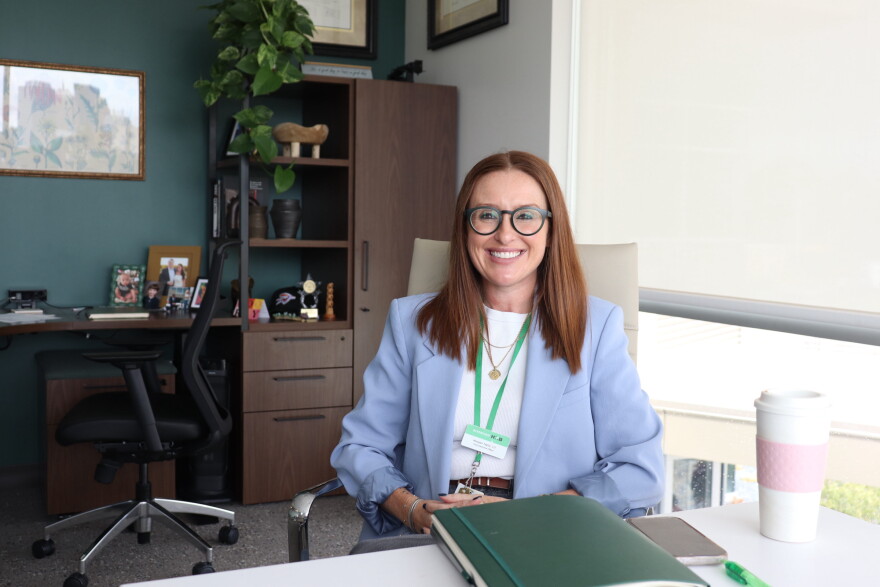 Diversion Hub CEO Meagan Taylor works in Oklahoma City, where she oversees operations and connects clients to resources.