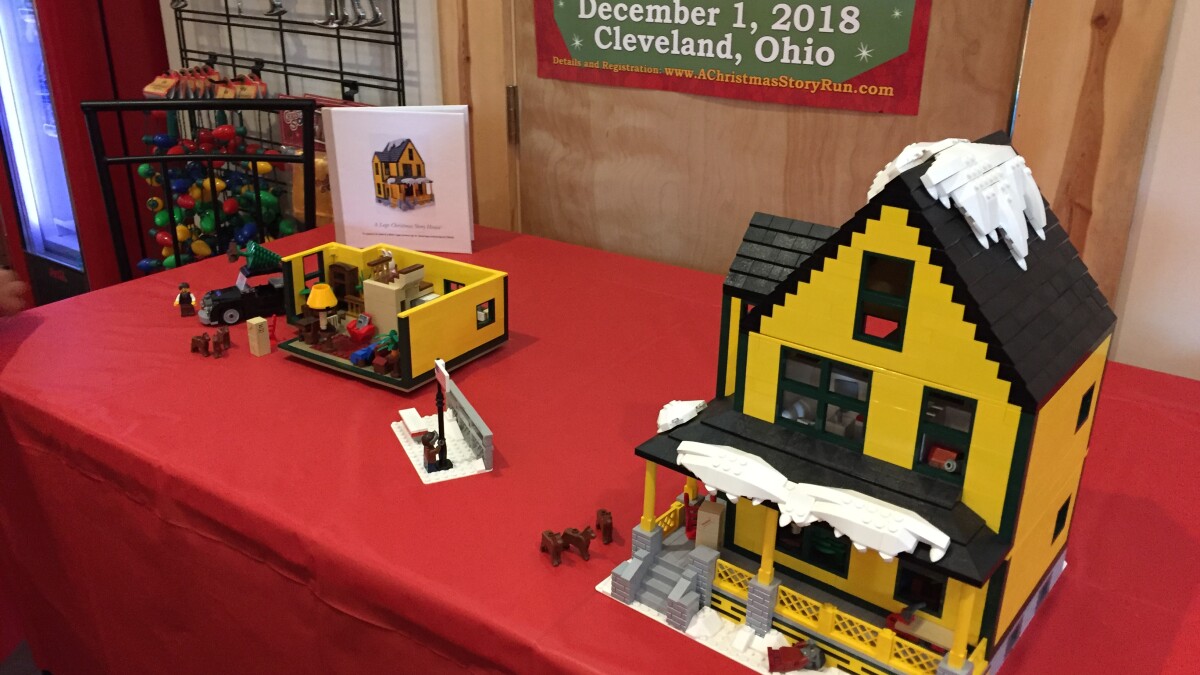 Lego christmas story house clearance