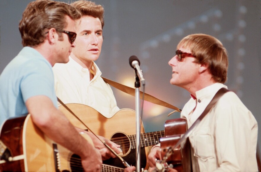 Original Kingston Trio Performing (from left): Bob Shane, Nick Reynolds and Dave Guard