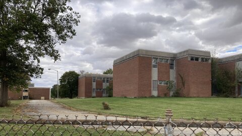 LDC Center behind a fence