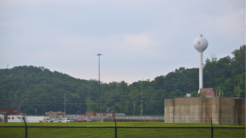 Voters will decide two water and sewer bond questions on Aug. 4 ballot. Pictured here is a water treatment plant in northern Kansas City.
