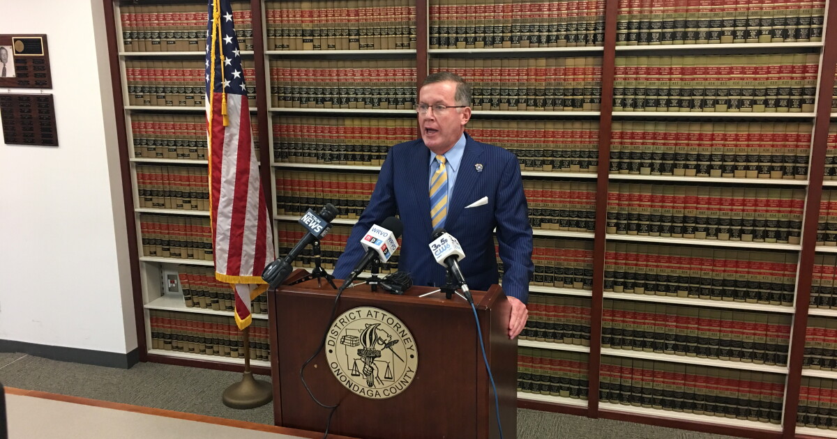 Fitzpatrick to run for 10th term as Onondaga County DA