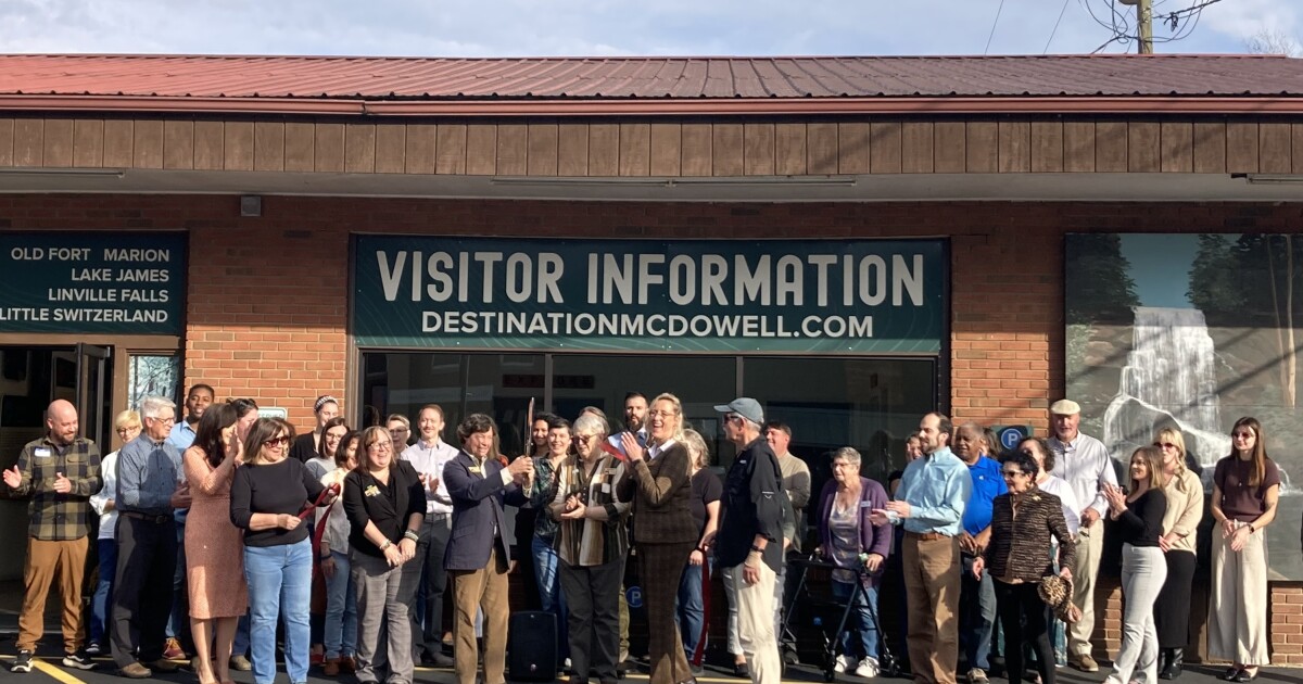 With new visitor center, McDowell County seeks to rebuild its tourism industry post-Helene
