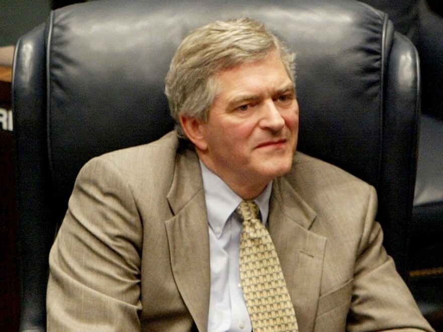Longtime Florida state Sen. Dan Webster, pictured here in 2004, is well-known for his religious convictions and anti-abortion  stance.