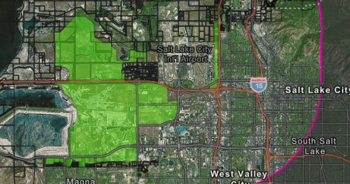 Inland Port Utah Map Budget For 'Gigantic' Inland Port Skimps On Details | Kuer
