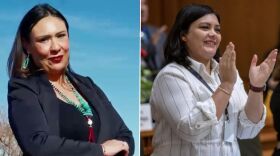 Marsella Duarte (left) and Yanira Gurrola Valenzuela are competing in the June 4 Democratic primary election for New Mexico House District 16 on Albuquerque's Westside. Both women have been appointed at one time to the seat vacated in 2022 by Sen. Antonio "Moe" Maestas.