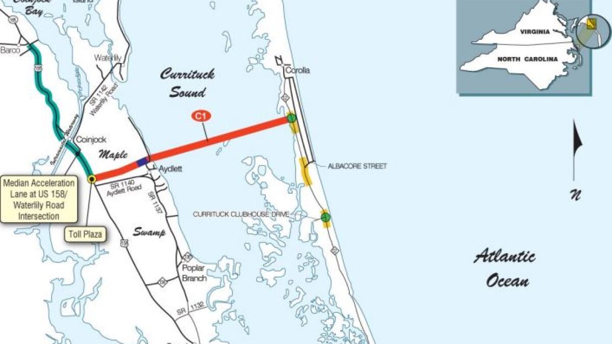 Environmental group will not appeal Mid-Currituck Bridge ruling | WUNC