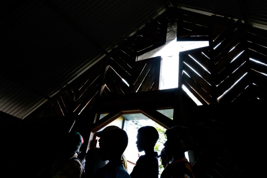 People crowd into a church in the town of Henganofi in the Eastern Highlands of Papua New Guinea for a meeting to end violence resulting from sorcery accusations. In the Eastern Highlands, the accusation of sorcery is a vigilante's rallying cry. Nationally, it's believed to be responsible for dozens of deaths every year.
