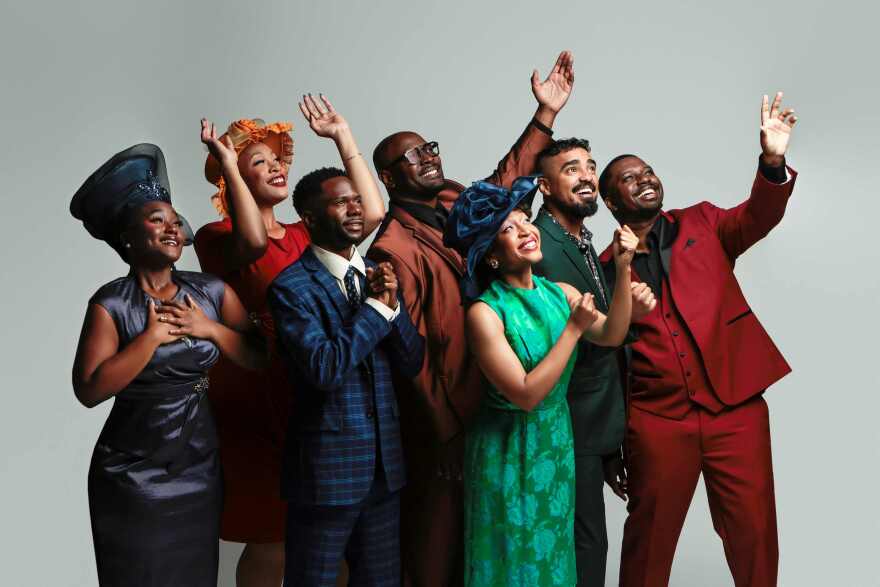 Cast of 'How I Got Over, A Gospel Revue'